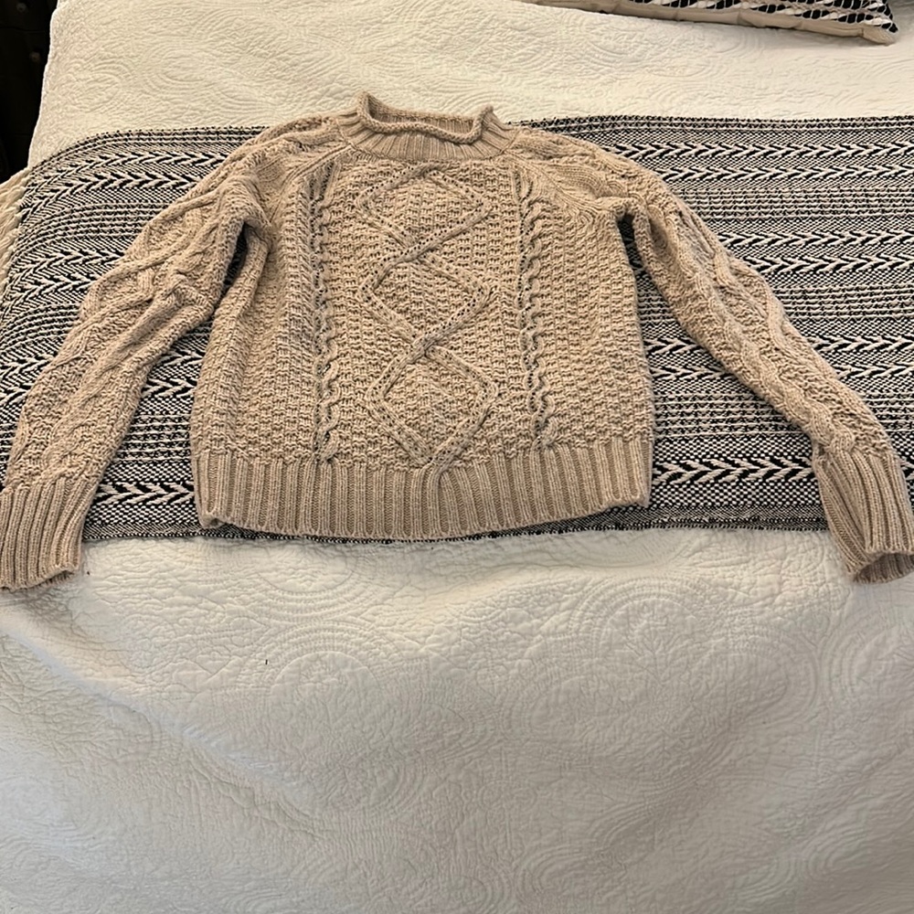 J Crew sweater with beading